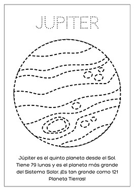 Lo Planetas para Colorear