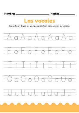 Ficha de trazar las vocales-1