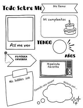 Todo Sobre Mi Plantilla en Blanco y Negro-1